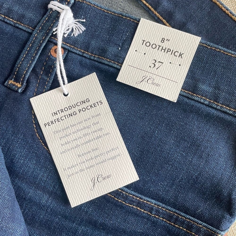 HP🎉❤️J.Crew 8” Toothpick Jeans - Picture 2 of 7